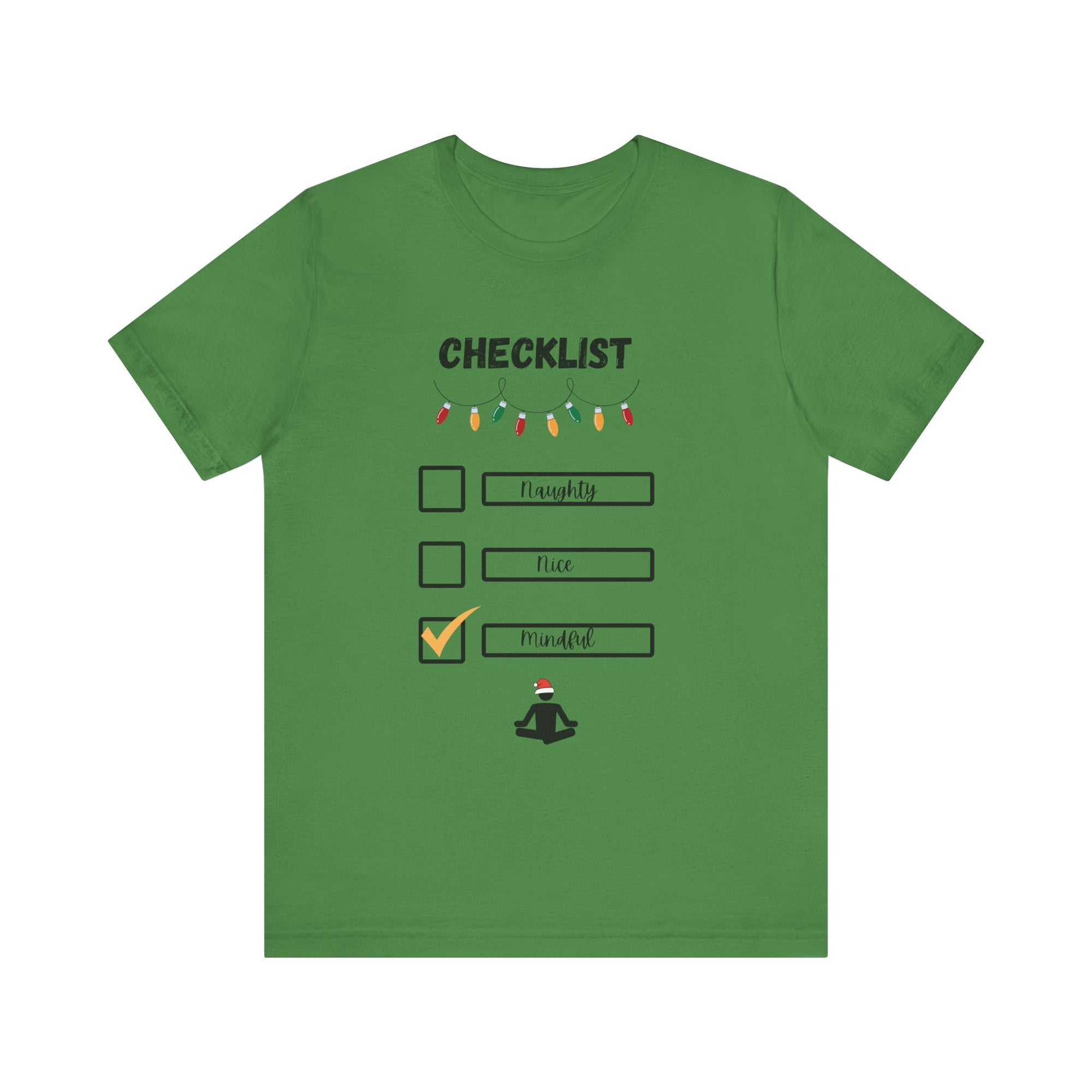 Festive Mindful Checklist Tee