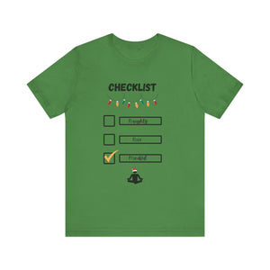 Festive Mindful Checklist Tee