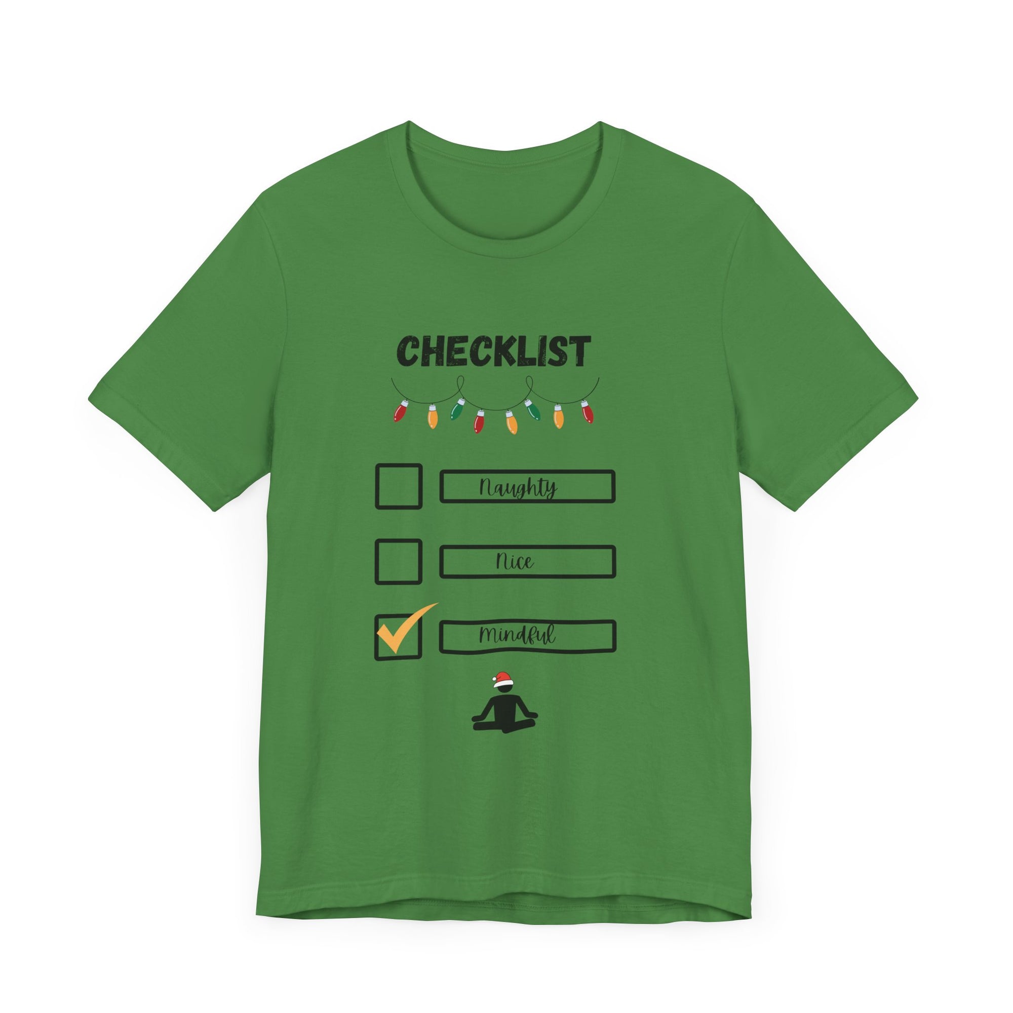 Festive Mindful Checklist Tee