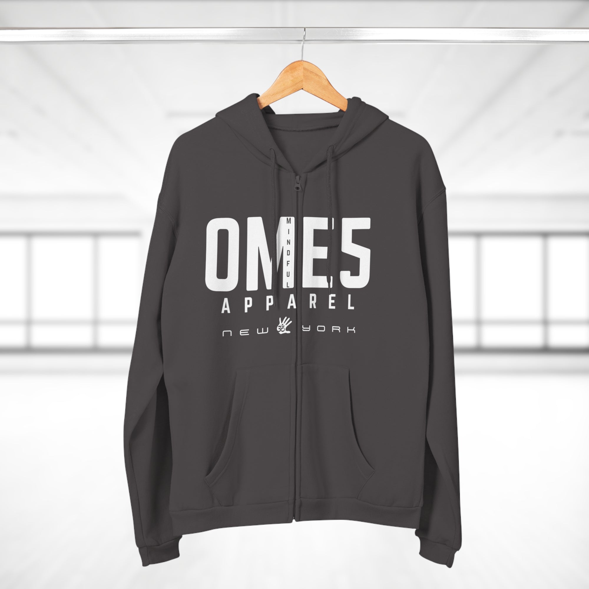 OME5 Emblem Hooded Zip Unisex Sweatshirt