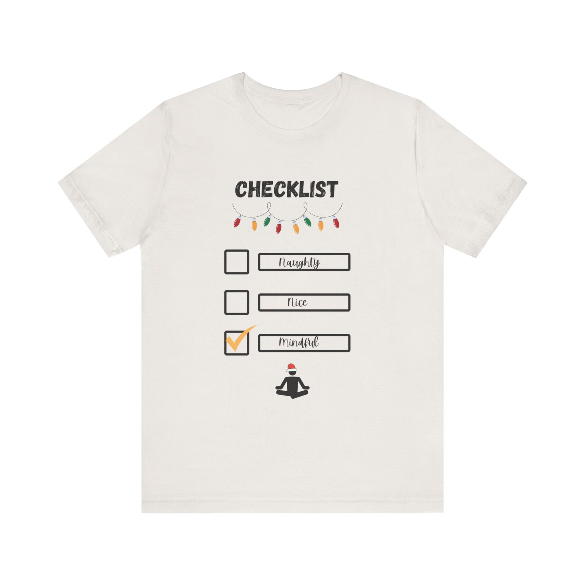 Festive Mindful Checklist Tee