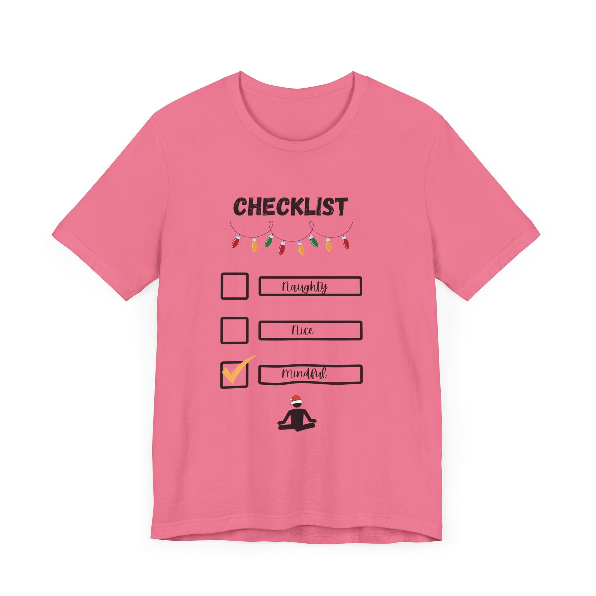 Festive Mindful Checklist Tee