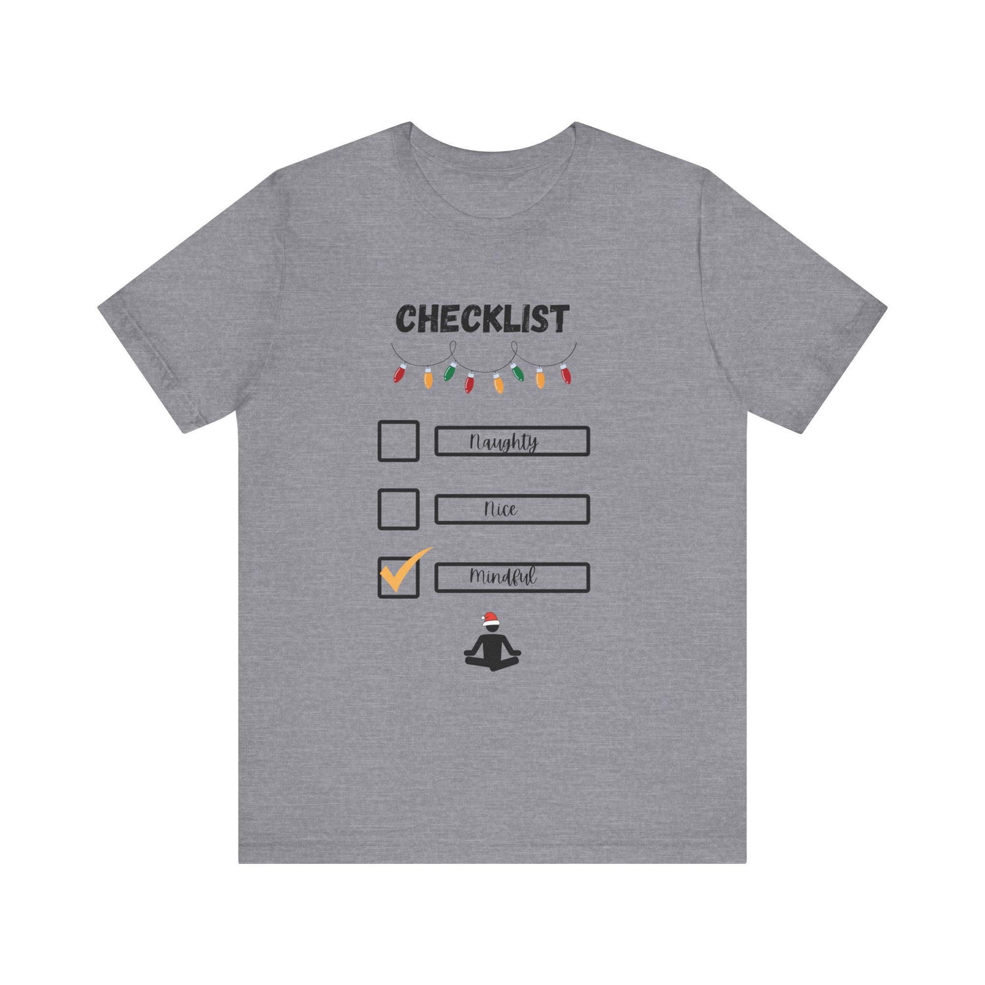 Festive Mindful Checklist Tee