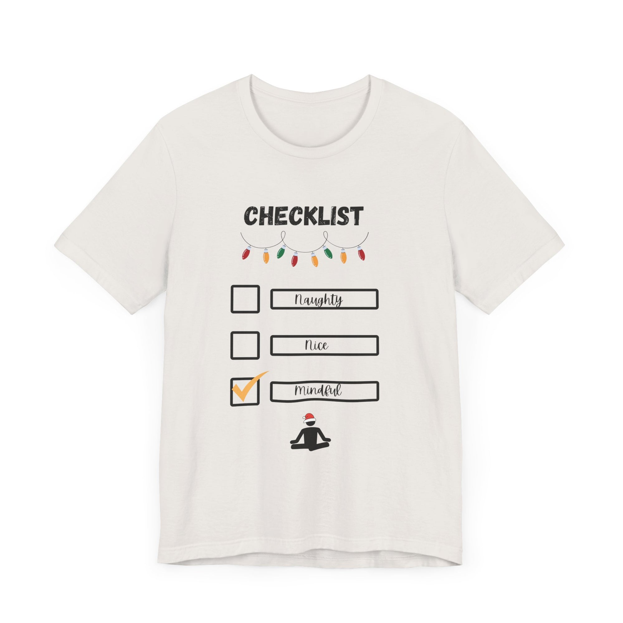 Festive Mindful Checklist Tee