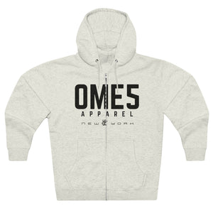 OME5 Emblem Premium Full Zip Hoodie