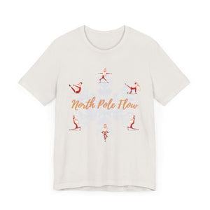 Festive Santa Yoga Tee - North Pole Flow