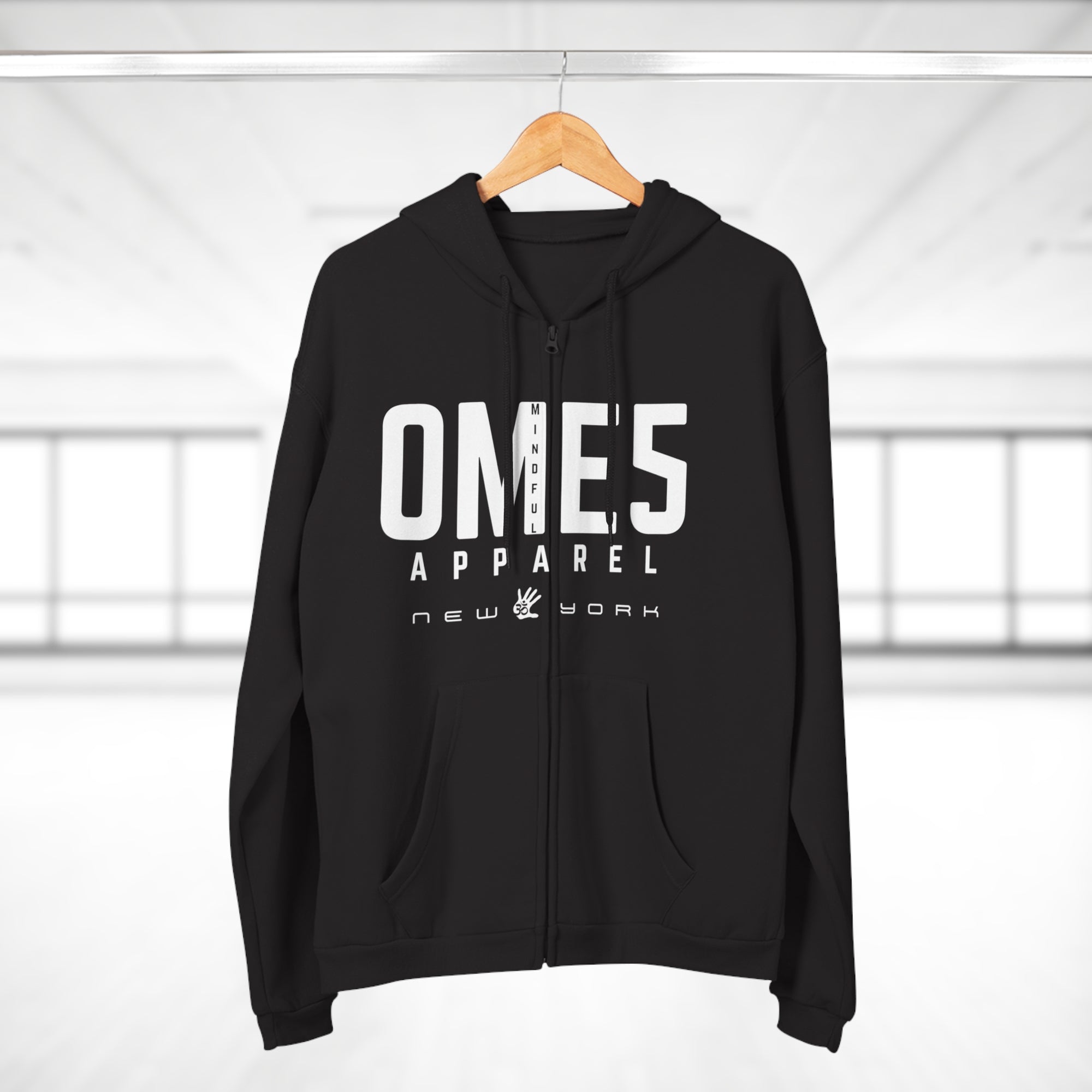 OME5 Emblem Hooded Zip Unisex Sweatshirt