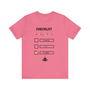 Festive Mindful Checklist Tee