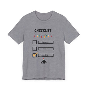 Festive Mindful Checklist Tee