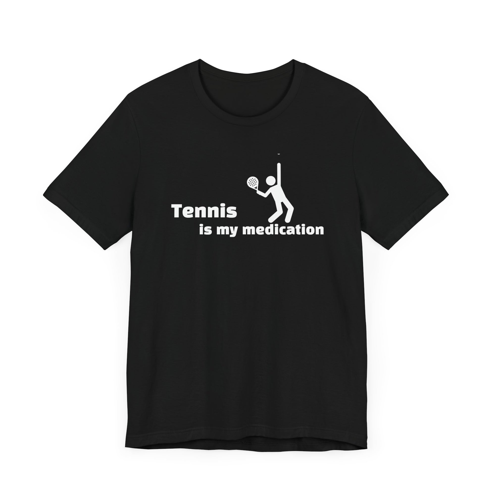 “Tennis is my Medication” Unisex Deluxe T-shirt