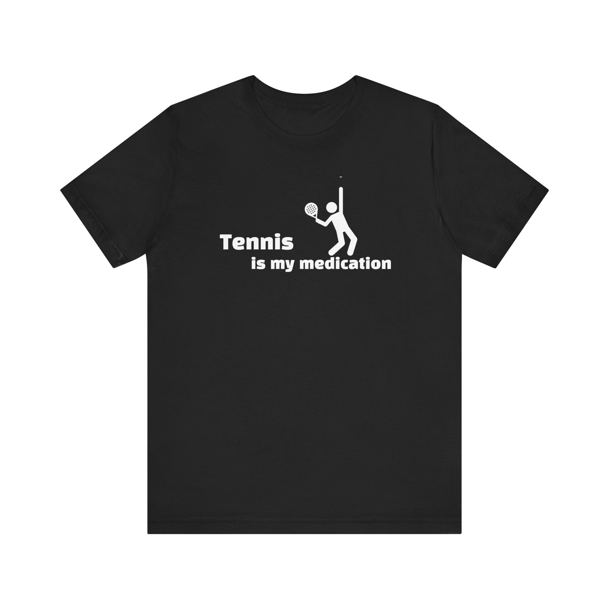 “Tennis is my Medication” Unisex Deluxe T-shirt