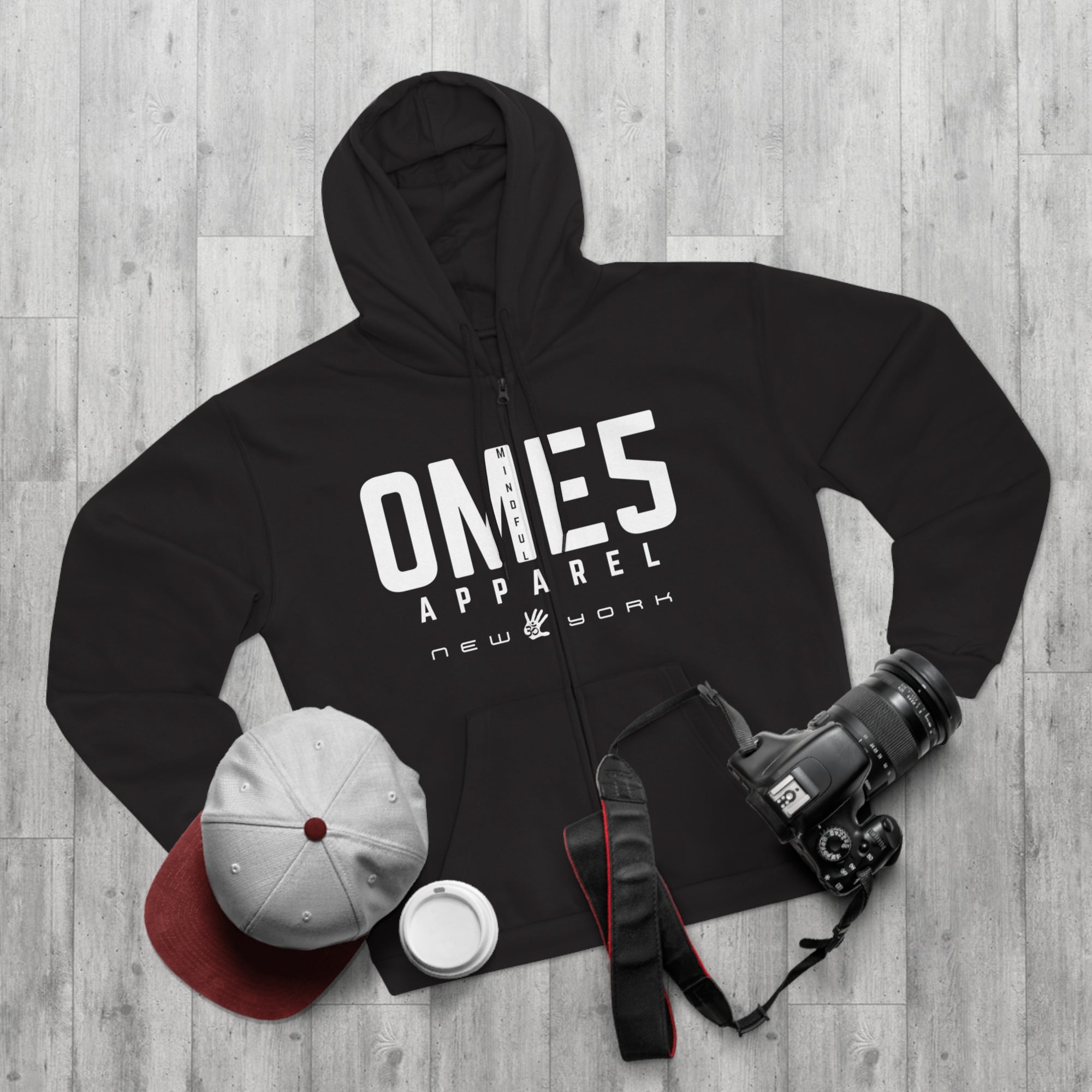 OME5 Emblem Hooded Zip Unisex Sweatshirt