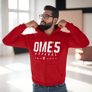 OME5 Emblem Hooded Zip Unisex Sweatshirt