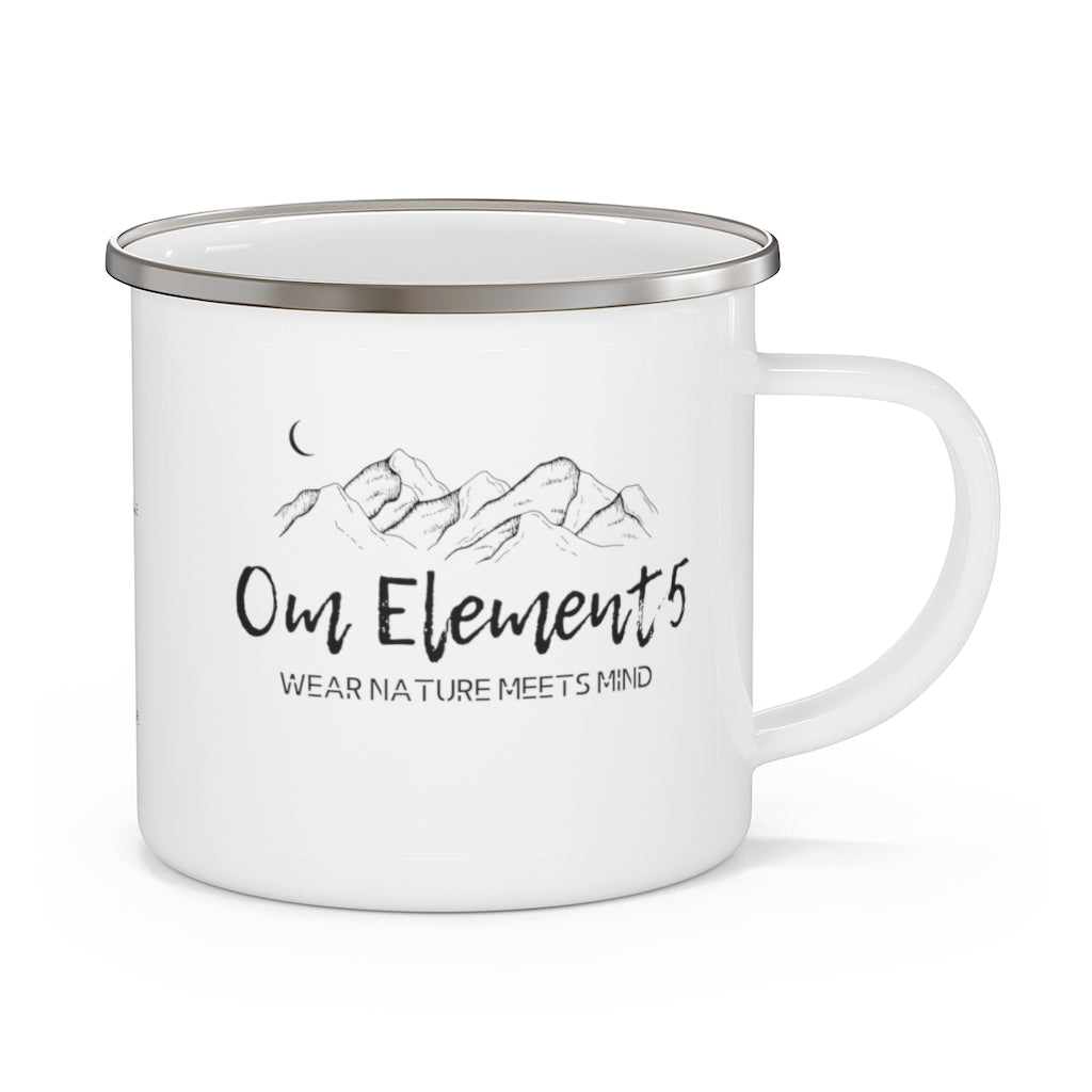 Om Element5 Enamel Camping Mug