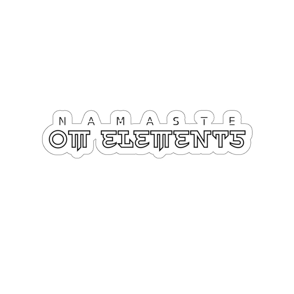 Namaste Om Element5 Sticker
