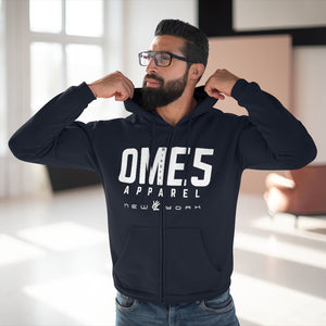 OME5 Emblem Hooded Zip Unisex Sweatshirt