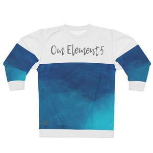 Om Element5 Unisex Aqua Sweatshirt