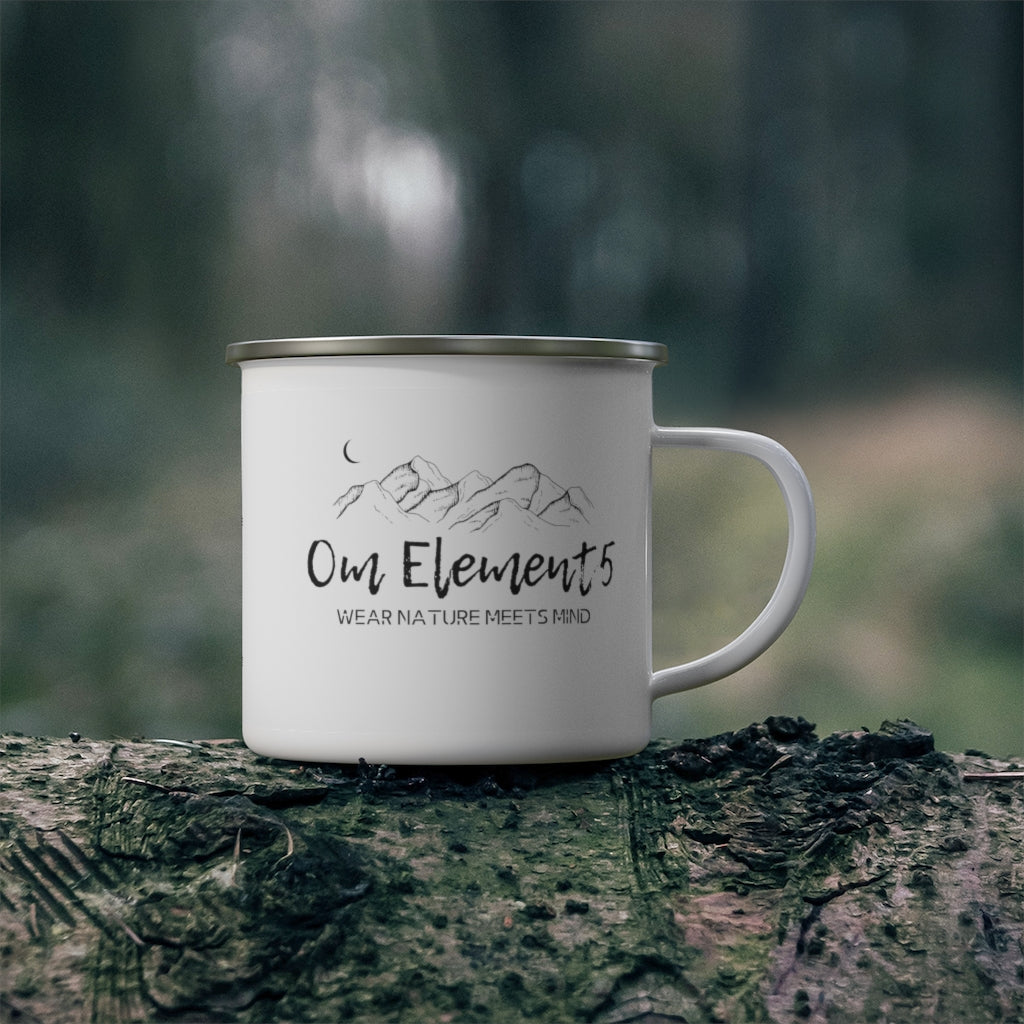 Om Element5 Enamel Camping Mug