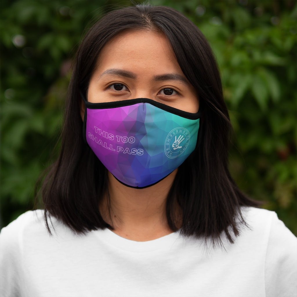 “This too Shall Pass” Element5 Colors Face Mask
