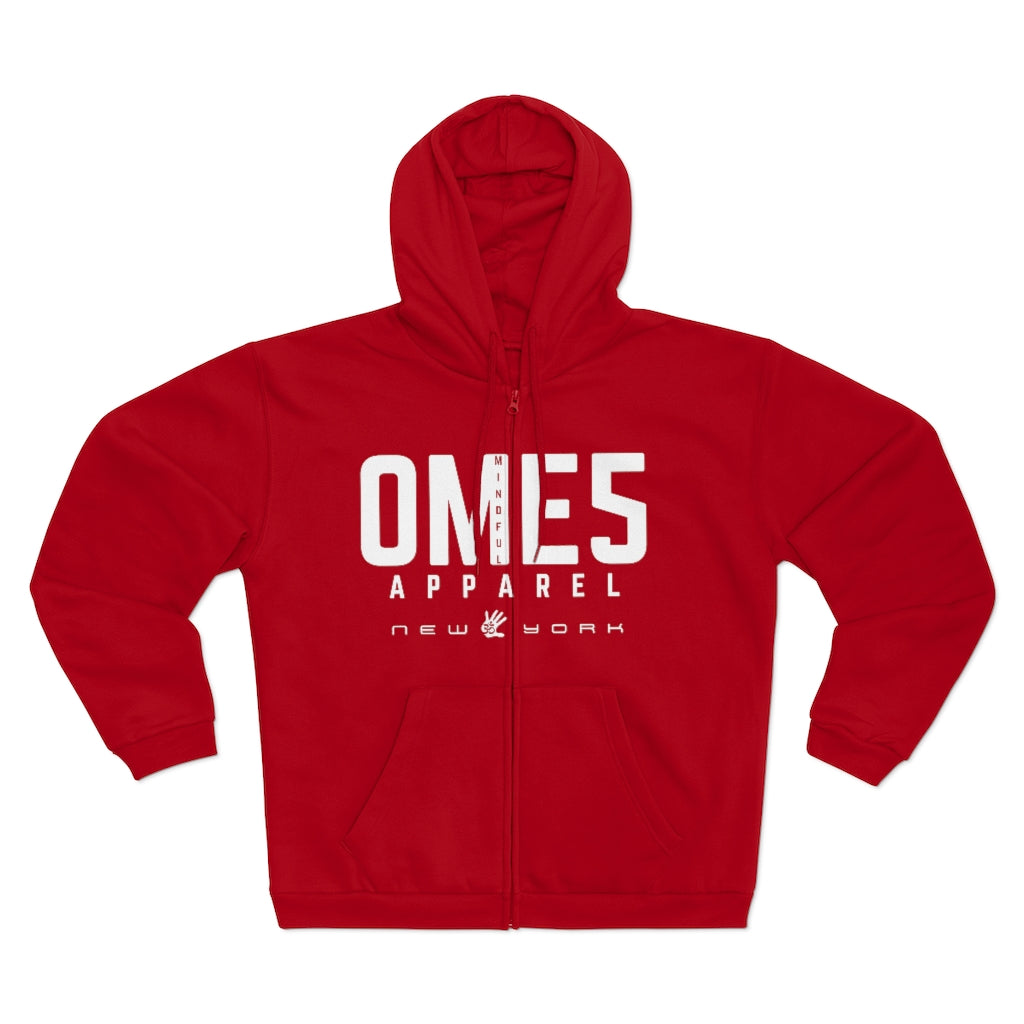 OME5 Emblem Hooded Zip Unisex Sweatshirt