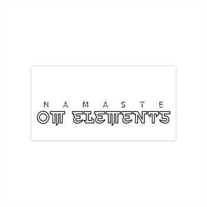 Om Element5 Namaste Bumper Sticker