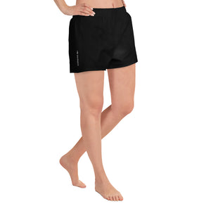 Om Emblem women’s Athletic Shorts in Element Black