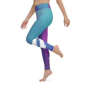 Om Element5 High Waisted Color Prism Yoga Leggings