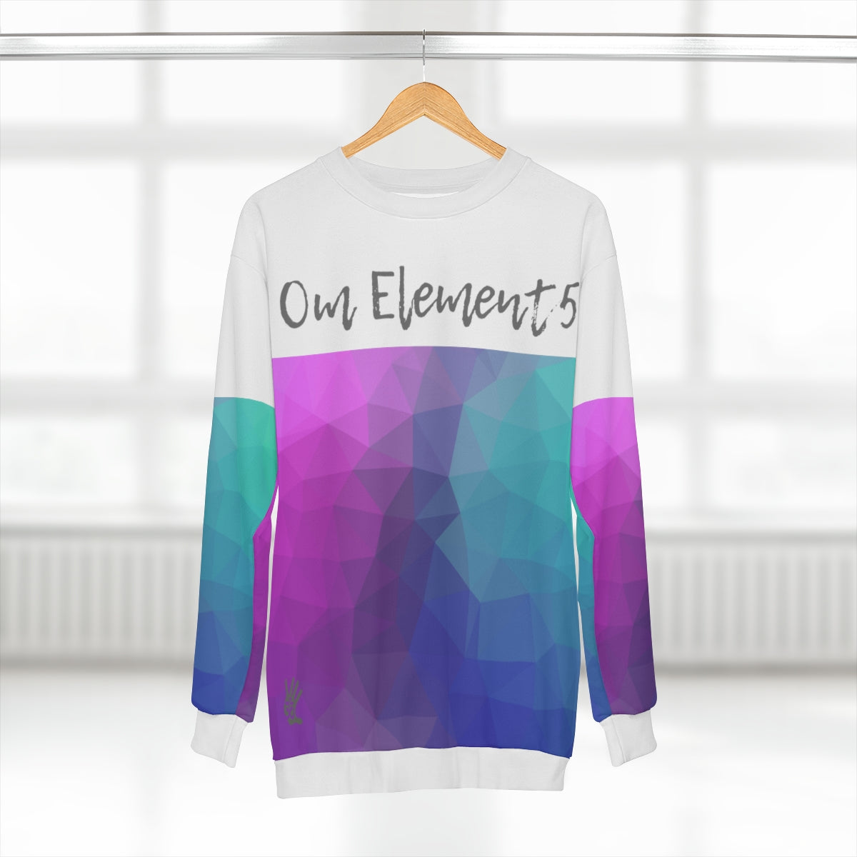 Om Element5 colors Unisex Sweatshirt: "Wear Nature Meets Mind"