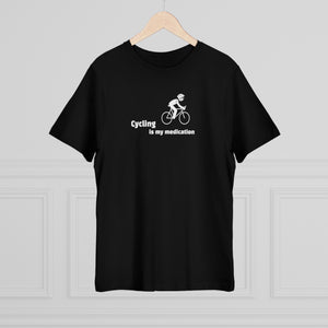 “Cycling is my Medication” Unisex Deluxe T-shirt