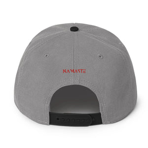 Unisex Minimalist Palm Print Snapback Hat