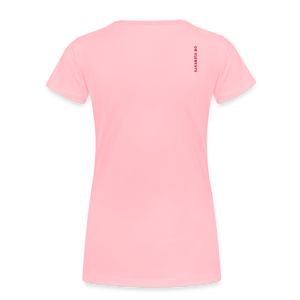Women’s Premium PalmPrint Organic T-Shirt - pink