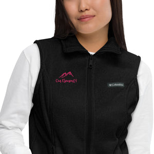 Women’s OME5 x Columbia fleece vest